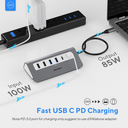 9-in-1 USB C Hub Multiport Adapter Docking Station