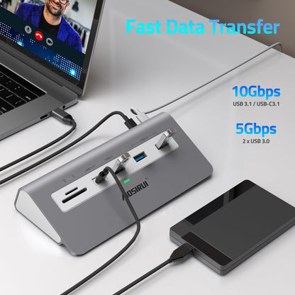 14-in-1 USB C Docking Station Dual Monitor