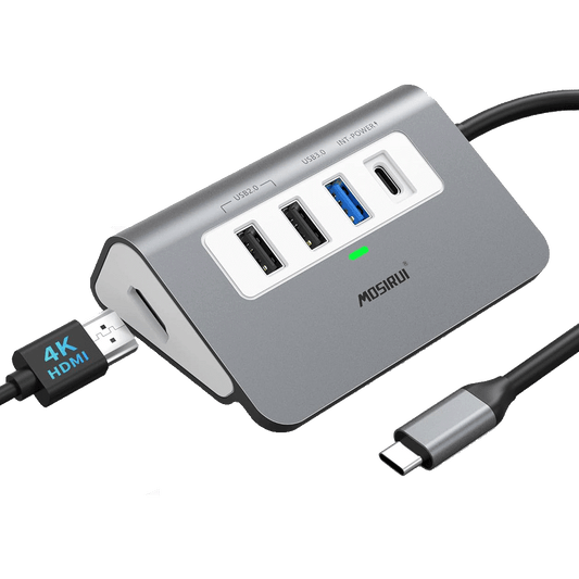 5-in-1 USB C Hub with 4K HDMI